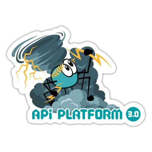 API Platform 3 - Autocollant