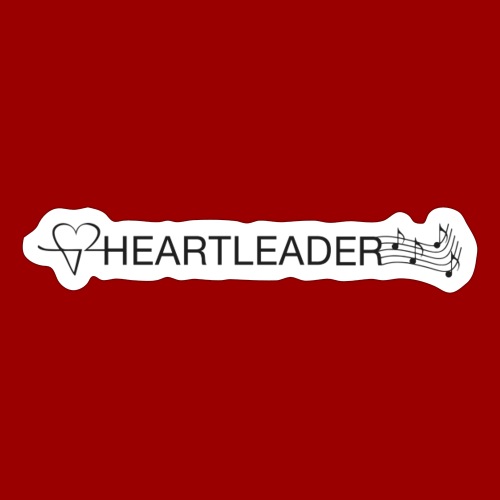 Heartleader Charity (schwarz/grau) - Sticker