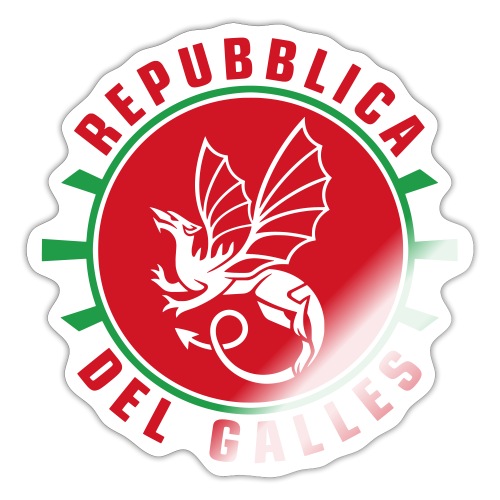 Repubblica Del Galles - Republic of Wales - Sticker