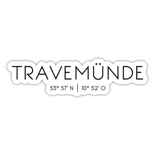 Travemünde, Lübeck, Ostsee, Schleswig-Holstein - Sticker
