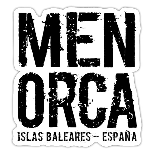 Menorca, Balearen, Spanien, Mittelmeer - Sticker