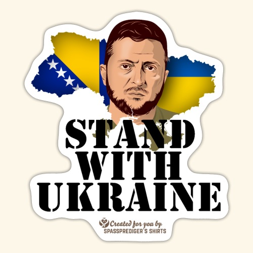 Ukraine Bosnien und Herzegowina - Sticker