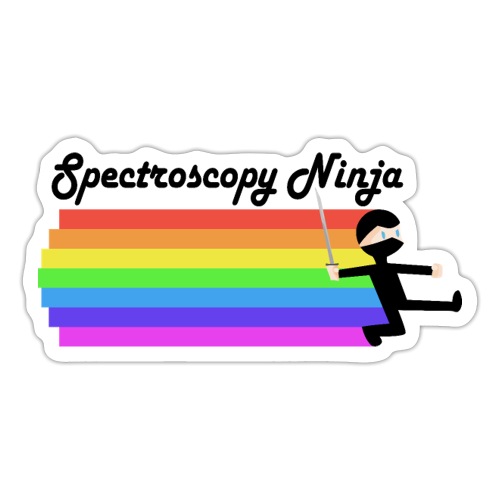 Spectroscopy Ninja - Sticker