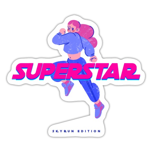 SUPERSTAR (SKYRUN EDITION) - Sticker