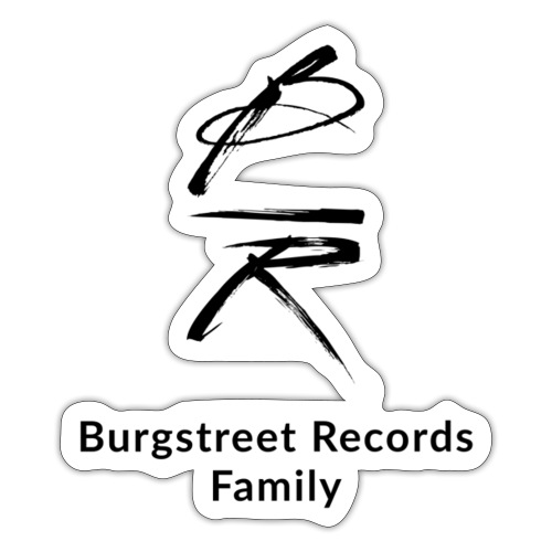 Burgstreet Records Family - Sticker