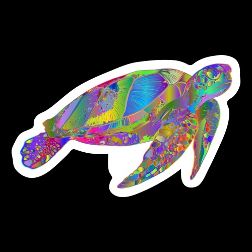 Turtle Space - Sticker