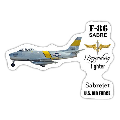 F-86 Sabre - Sticker