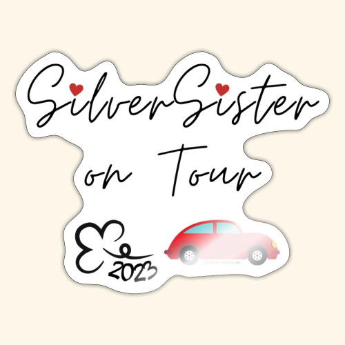 SilverSister on Tour 2023 - Sticker