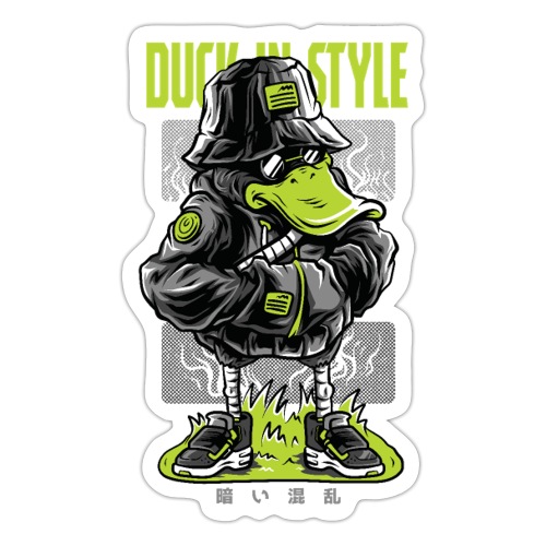 duck in style - Naklejka
