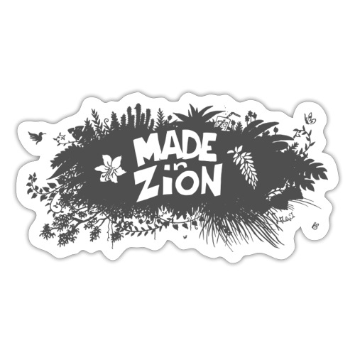MadeInZion - Autocollant