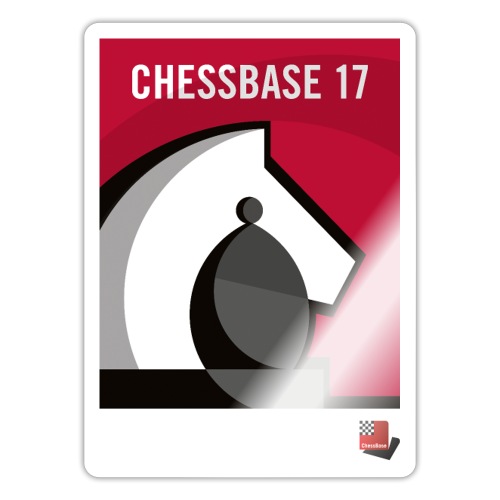 CHESSBASE 17 - Schach, Läufer, Springer - Sticker