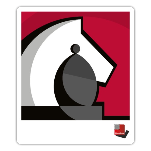 ChessBase Schach Läufer und Springer - Sticker