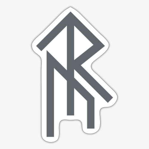 Rune (Grau) - Sticker