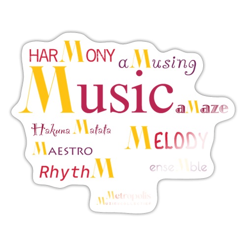 Music is... - Sticker