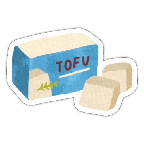 Tofu - Adesivo