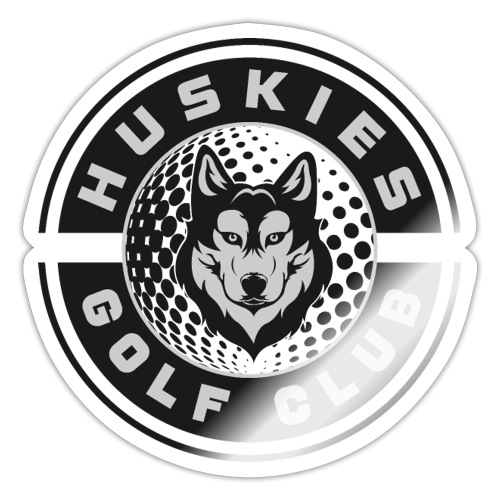 Huskies Golf Club - Sticker