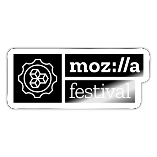 Mozilla Festival Lockup - Sticker