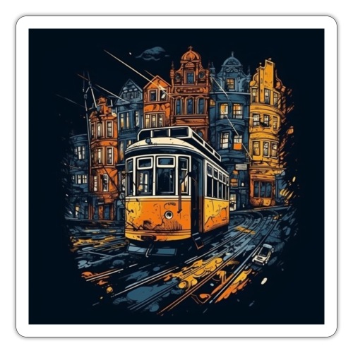 Urban Tram Design - Sticker