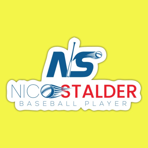 NICO STALDER farbig - Sticker