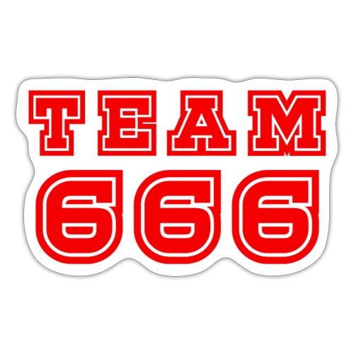 Team 666 - Sticker
