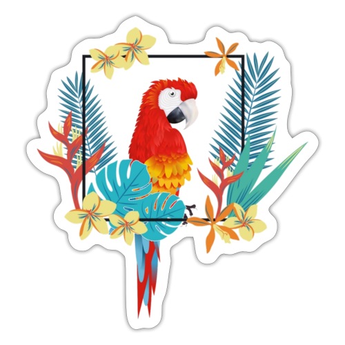 Papagei - Sticker