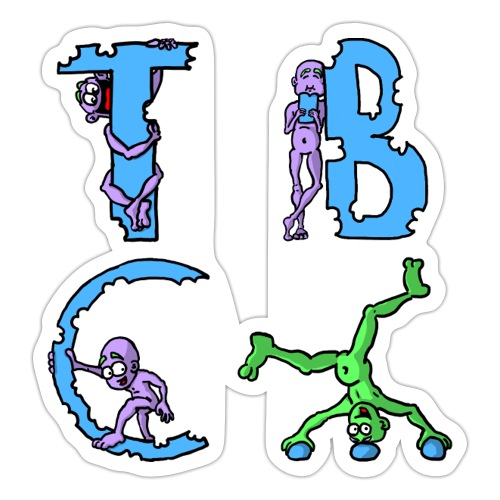 TBC ImprovSquare Logo (2011) - Sticker
