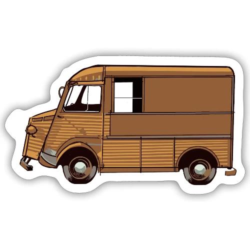 Type H BLOUCQm - Sticker taille S (10 x 10 cm)