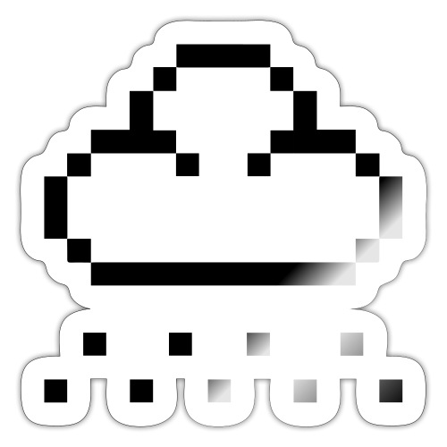 CLD.RĀN - Cloud.Rain - Sticker
