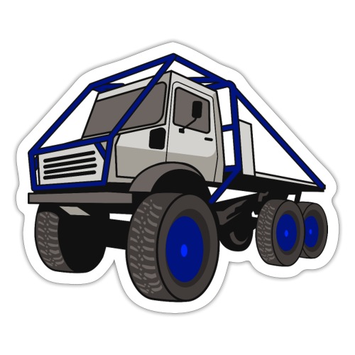 TRIAL TRUCK 425 6X6 FROM THE TRIAL TEAM HONYBUILT - Sticker