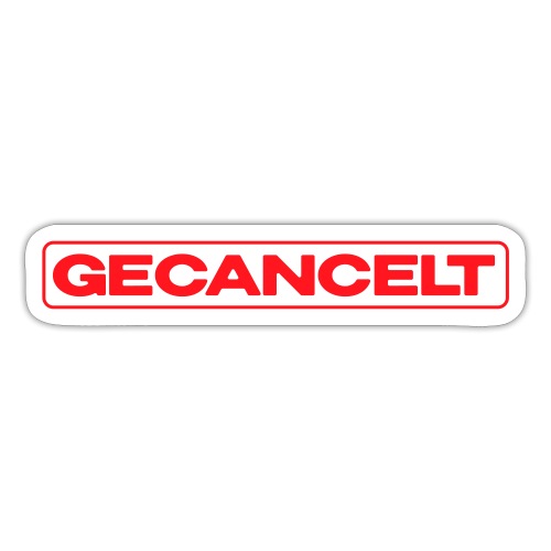 Gecancelled - Sticker