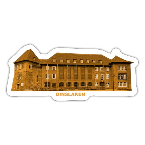 Dinslaken Rathaus Burg Rhein Nordrhein-Westfalen - Sticker