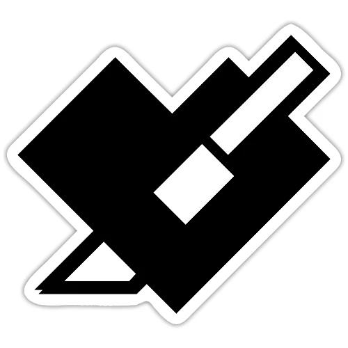 #AbleismusTötet Logo - Sticker Größe S (10 x 10 cm)