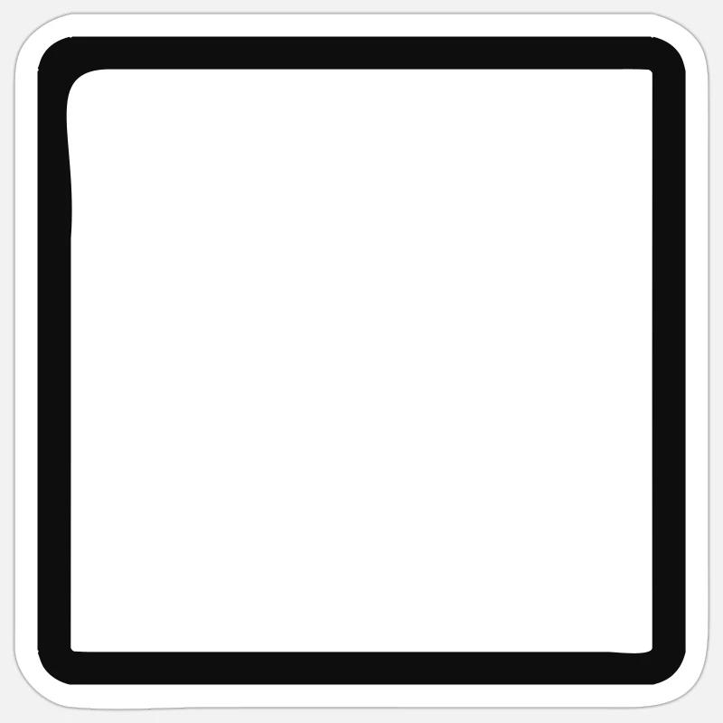 Sticker Größe S (10 x 10 cm) - 