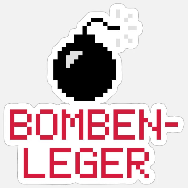 Sticker Größe S (10 x 10 cm) - 