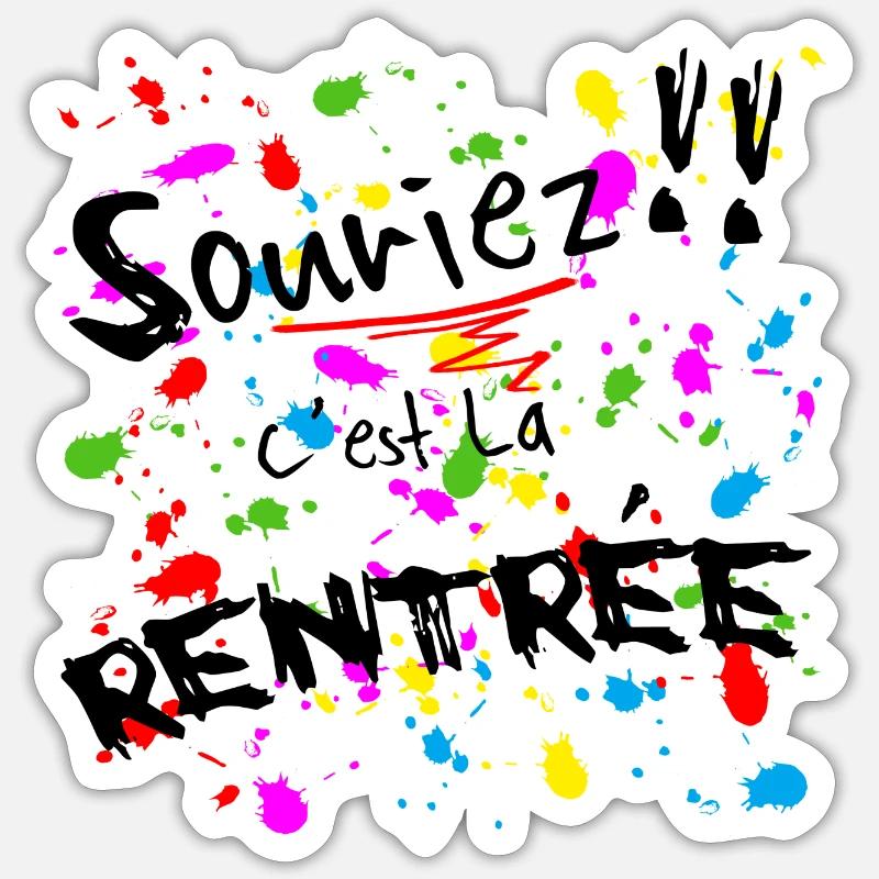 Sticker taille S (10 x 10 cm) - 