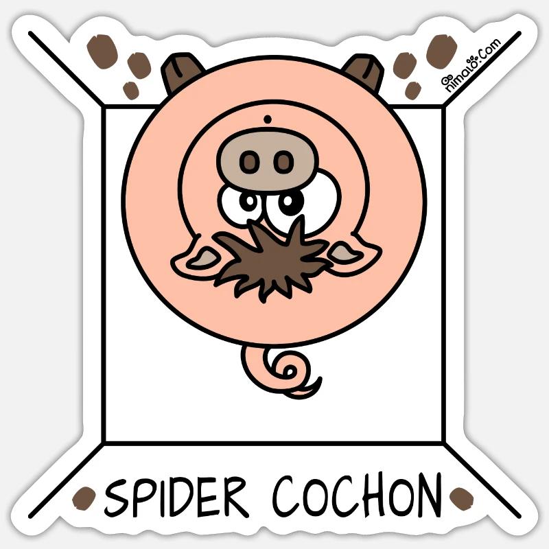 Sticker taille S (10 x 10 cm) - 