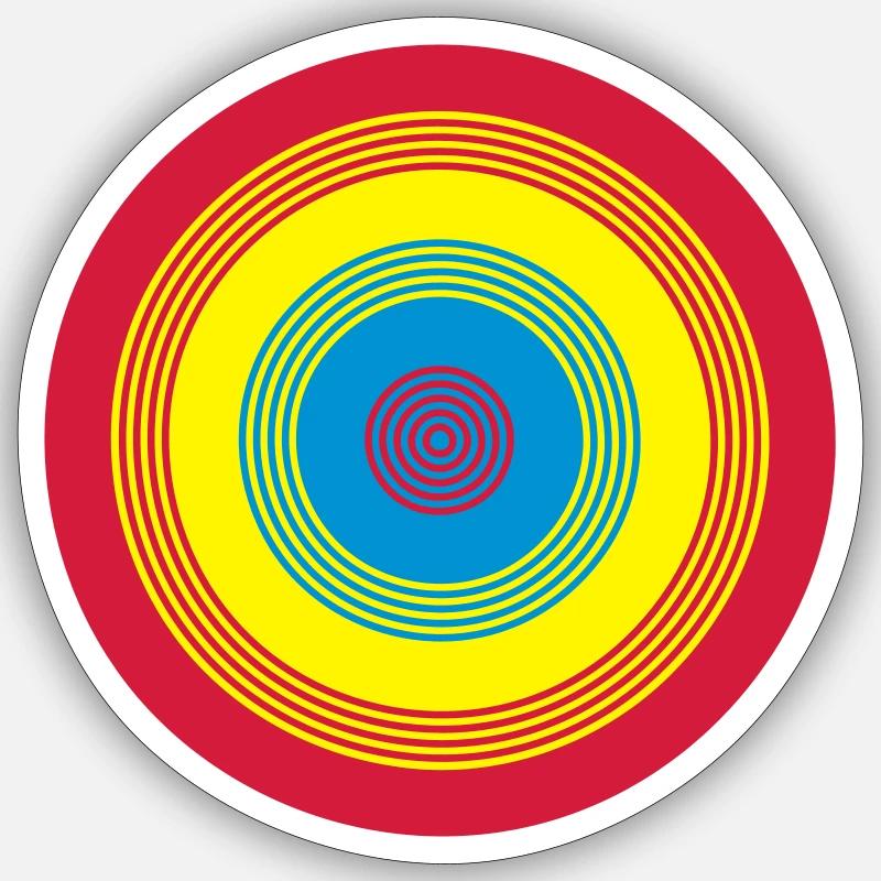 Sticker Größe S (10 x 10 cm) - 