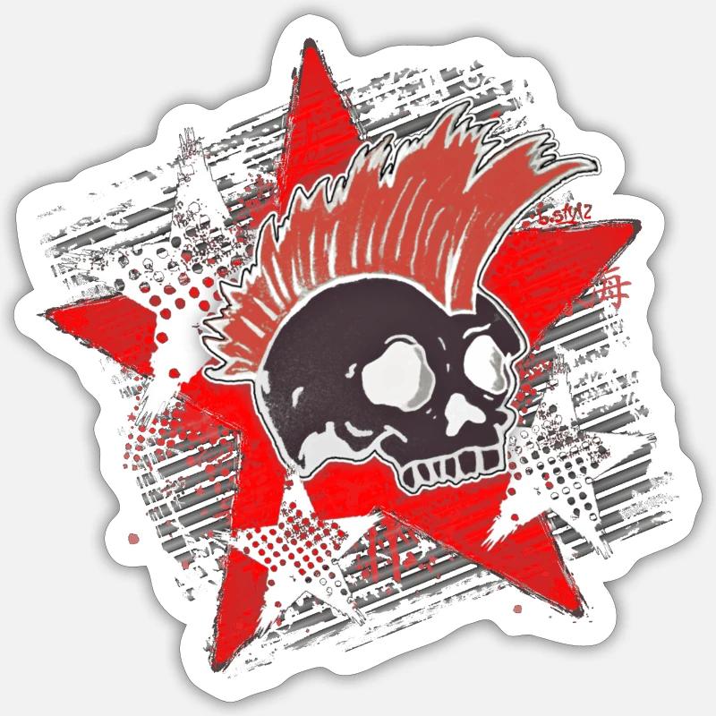 Sticker Größe S (10 x 10 cm) - 