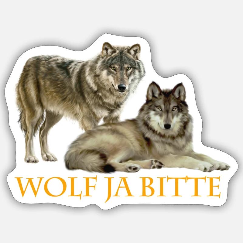 Sticker Größe S (10 x 10 cm) - 