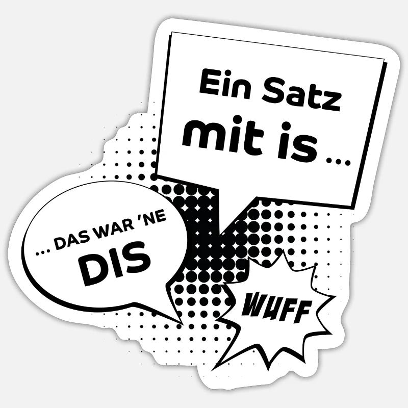 Sticker Größe S (10 x 10 cm) - 