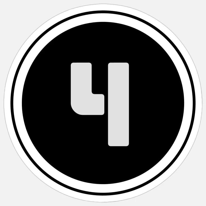 Sticker Größe S (10 x 10 cm) - 