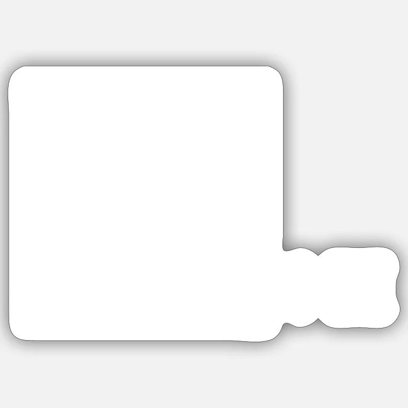 CSS is Awesome - Sticker Größe S (10 x 10 cm) - Mattweiß