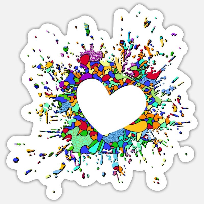 Sticker taille S (10 x 10 cm) - 