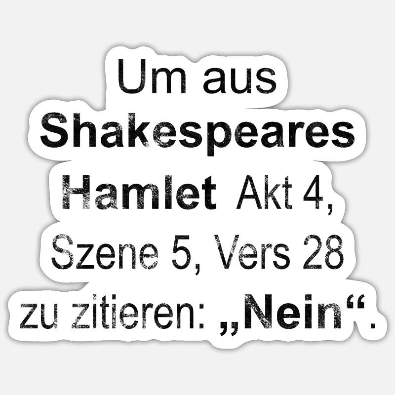 Sticker Größe S (10 x 10 cm) - 