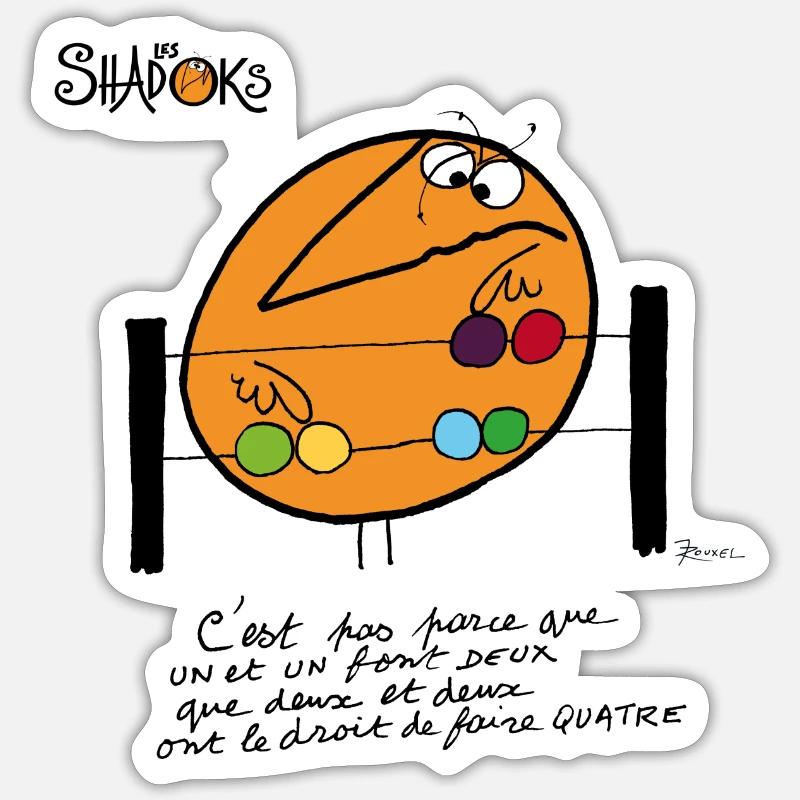 Sticker taille S (10 x 10 cm) - 