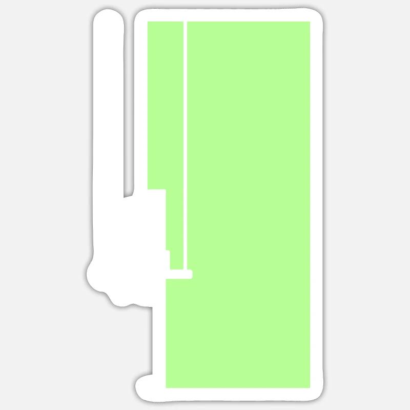 Sticker Größe S (10 x 10 cm) - 