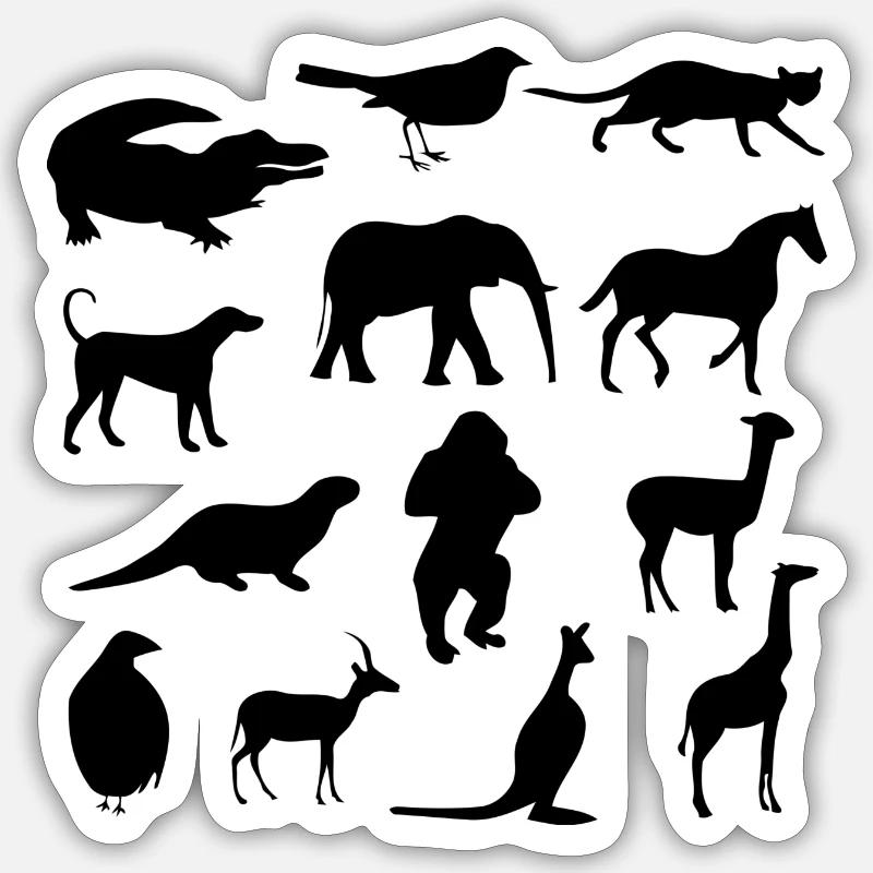 Sticker taille S (10 x 10 cm) - 