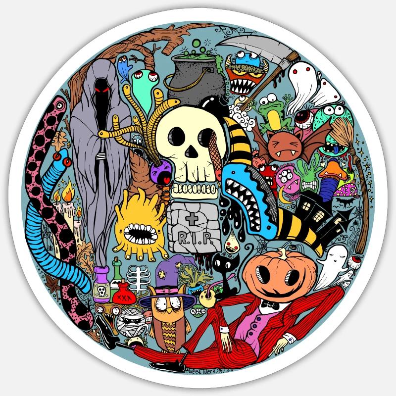 Sticker taille S (10 x 10 cm) - 