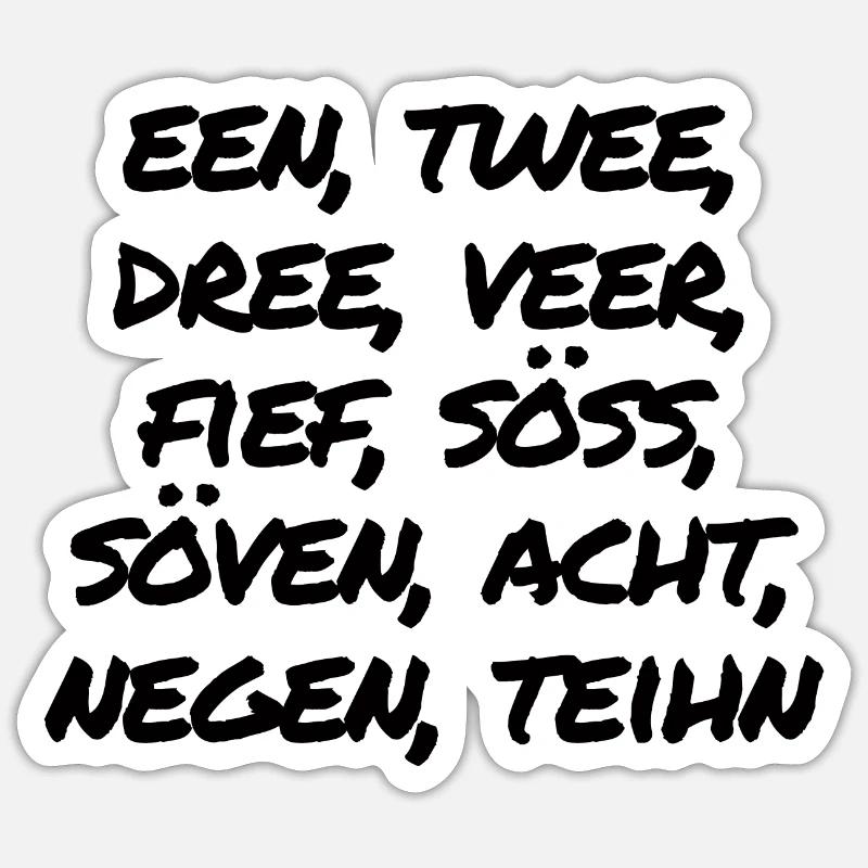 Sticker Größe S (10 x 10 cm) - 