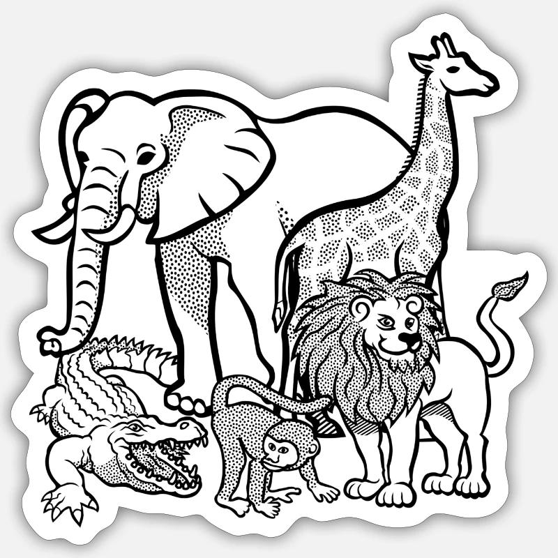 Sticker size S (10 x 10 cm) - 